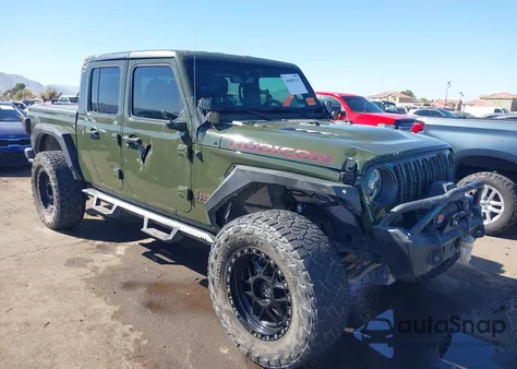 2021 Jeep Gladiator Rubicon 4X4 z USA, uszkodzony, nr VIN 1C6JJTBG7ML551325